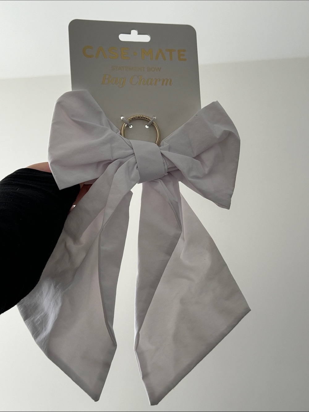 CaseMate Statement Bow Bag Charm
